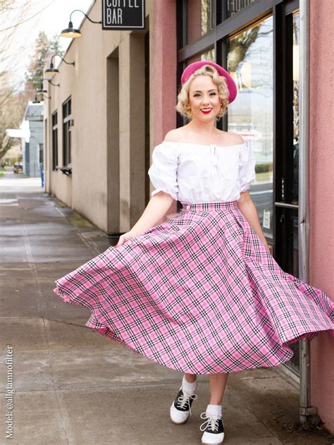 1950s circle skirt